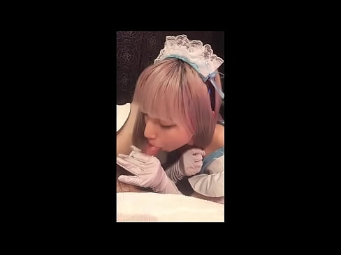 ❤️ Японский идол [mayuka], костюм французской горничной, часть 1, минет и дрочка с лосьоном ❤️❌ Порнушка на makesexnotwar.ru ❌