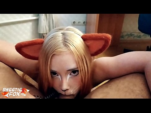 ❤️ Кицунэ заглотить хуй и сперма в рот ❤️❌ Порнушка на makesexnotwar.ru ❌